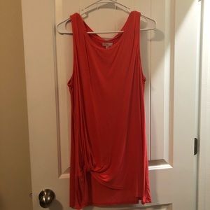 Charming Charlie orange tank top.